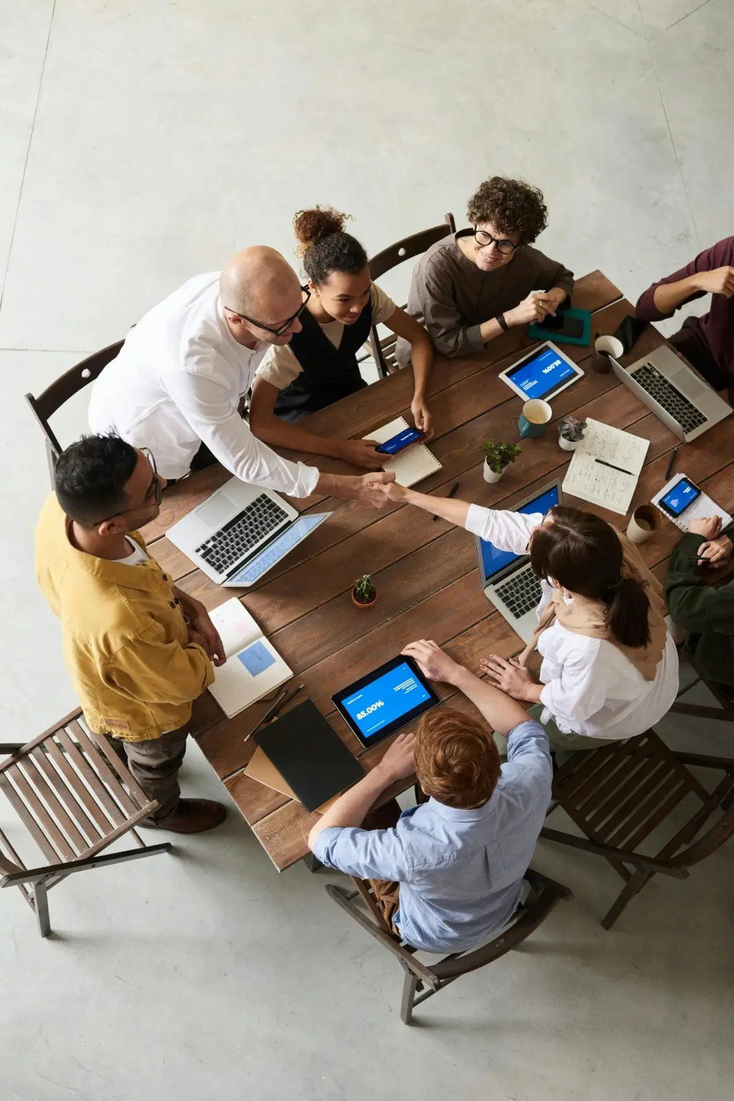 Dirigeants en atelier stratégique